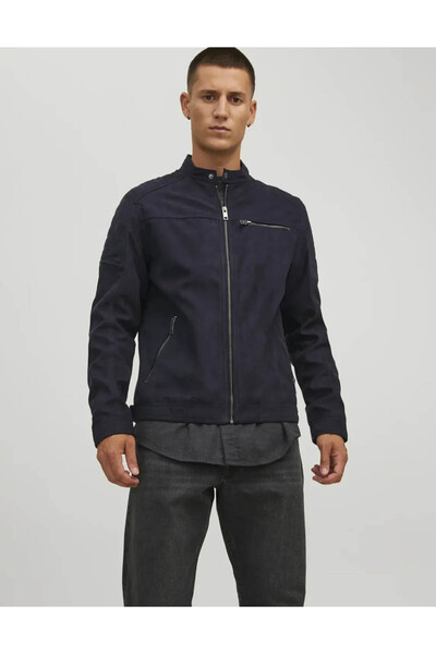 Jack & Jones Men's Jacket Black 12147218 Jjerocky Jacket Noos