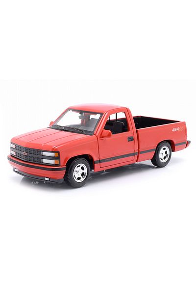 Maisto 1993 Chevrolet 454 Ss Pick-Up Model Car 1/24 - Red