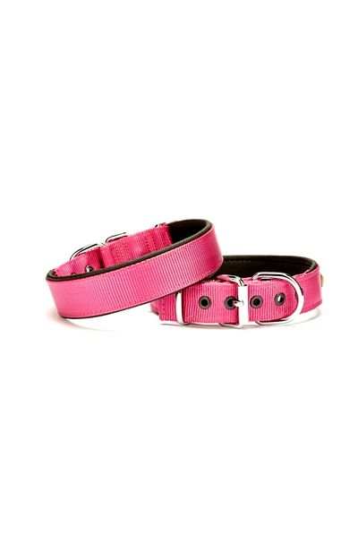 Wovna Soft Dog Collar 3 cm X 55 cm Purple