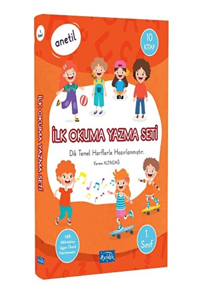 Parıltı Yayınları Anetil – İlk Okuma Yazma Seti 10 Kitap Set kitabı güncel Ke...