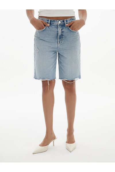 Ltb Țesătură Juno Boyfriend Jean Bermuda