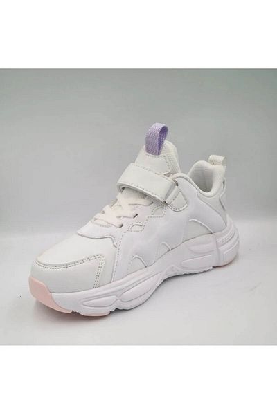 Jump Tenis pentru fete alb-roz - 31098f