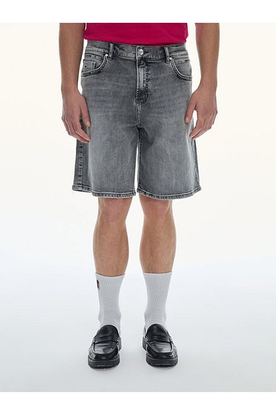 Ltb Wendell Relaxed Cut High Waist Jean Bermuda