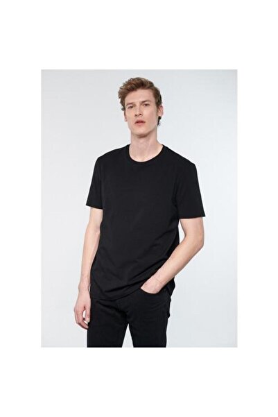 Mavi Ανδρικό Basic Μαύρο T-Shirt 0610252-900