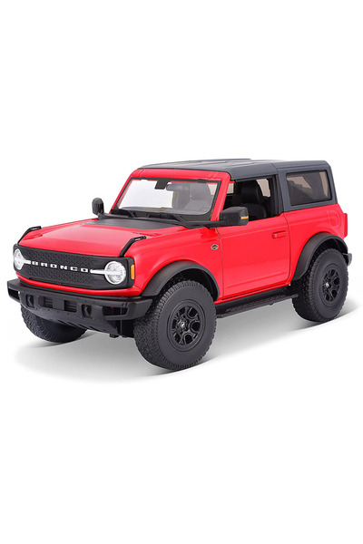 Genel Markalar 1/18 2021 Model Ford Bronco Wildtrak - Kırmızı