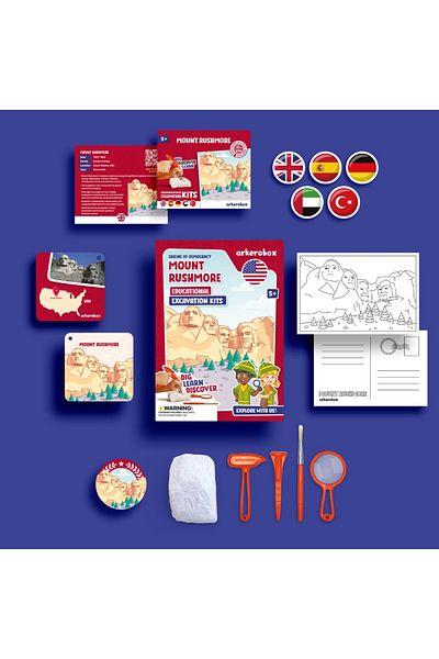 Arkerobox Mount Rushmore Educational Excavation Set - Comfortable and Stylish Design