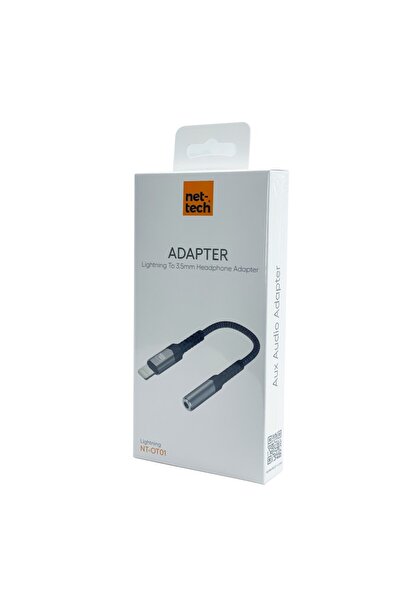 Nettech Nt-ot01 Lightning To Aux 3.5mm Jack Dönüştürücü