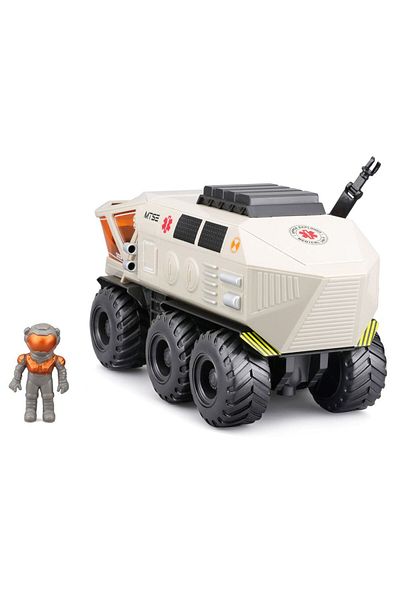 Maisto Space Explorers 6x6 Rover مركبة فضائية منزلقة وشخصية - بيج