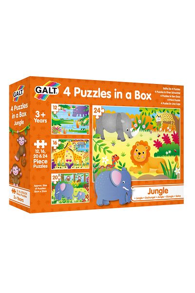 Galt 4 Puzzles in 1 - Forest