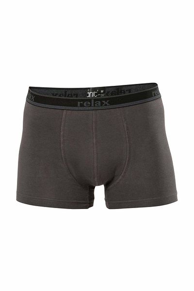 Ethab Ticaret Relax Cotton Flexible Men's Boxers Smoke - 1268A