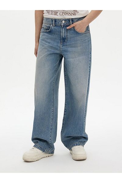 Ltb Pantaloni largi din jeans Larrie