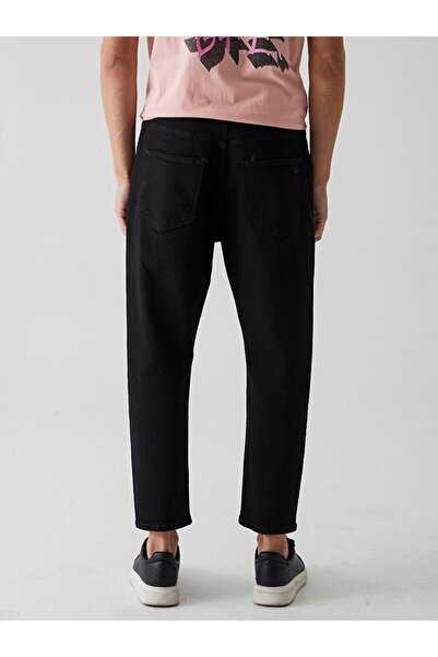 Ltb Aıden Net Low Relaxed Cut Jean Trousers