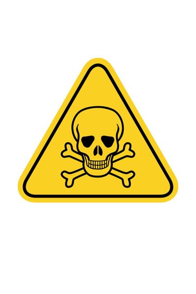 Generic Brand ملصق خاص عالي الجودة من Death Danger Auto مقاس 14*15 سم