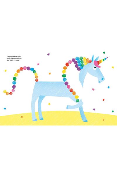 Usborne Fingerprint Activities: Unicorns and Fairies