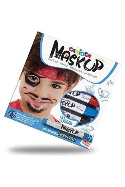 CARIOCA Yüz Boyası 6 gr. 3 Renk Carnıval