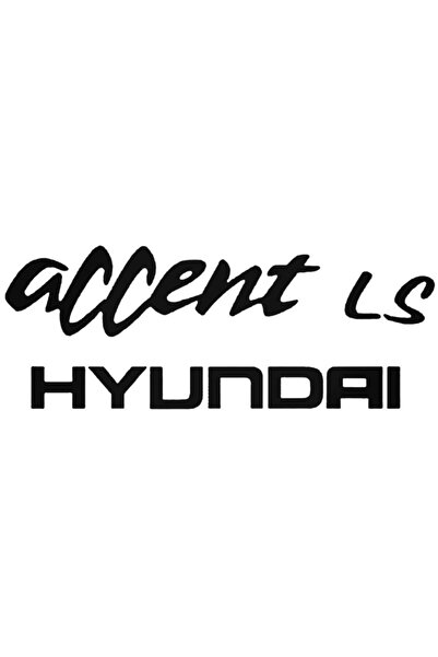 Eyyam ملحق خاص جديد متوافق مع ملصق سيارة Hyundai Accent الجديد مقاس 20 سم