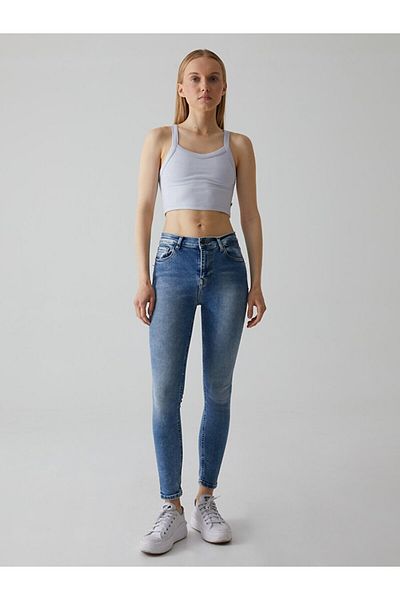 Ltb Kožené kalhoty Tanya X Mid Rise