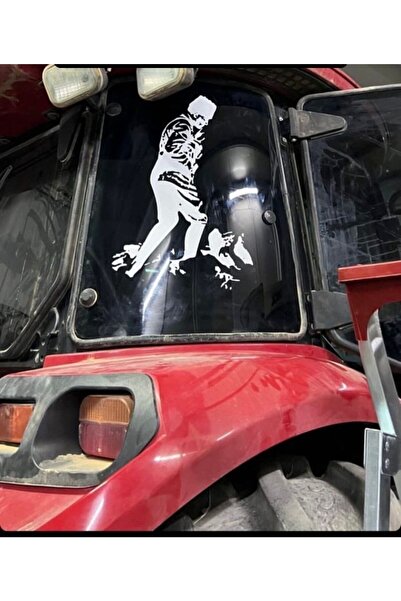 Genel Markalar Traktör özel yeni kaliteli Kaliteli Sticker Atatürk20Cm 20Cm