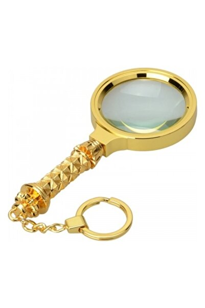 fpstarstore 5x80 мм повністю металева золотиста подарункова лупа, оптичні лін...