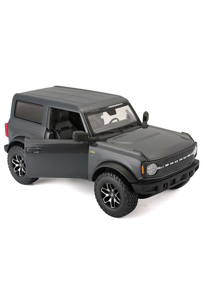 Maisto 1/24 2021 Model Ford Bronco Badlands - Gray