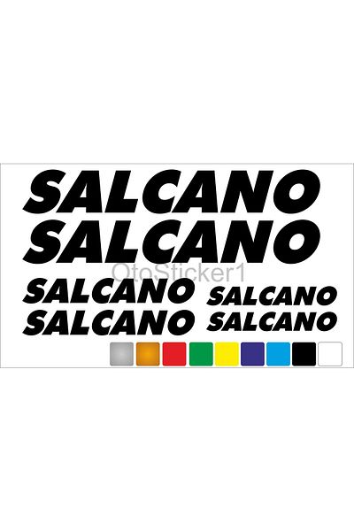 FİXFLEX Bicycle Squad exclusive new sticker Set Salcano exclusive new compatible Black