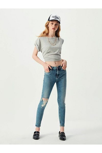 Ltb Pantaloni de jeans Tanya X cu picior îngust cu talie medie