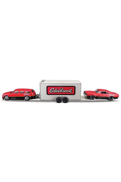 Maisto Design Series Racing Team Trailer and Vehicle Set 1/64 Model-2