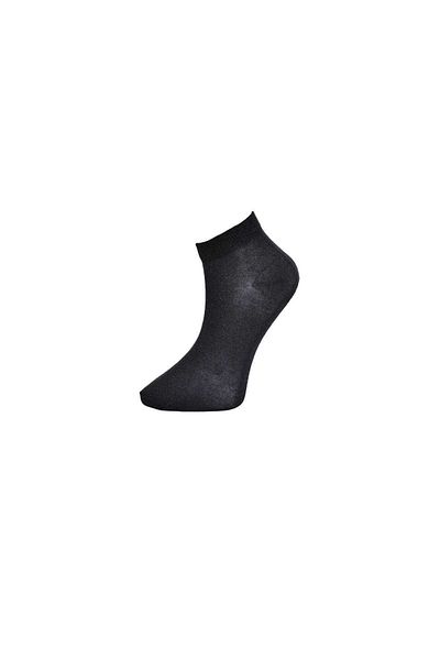 Royaleks Black Women's Ankle Socks 3 pairs
