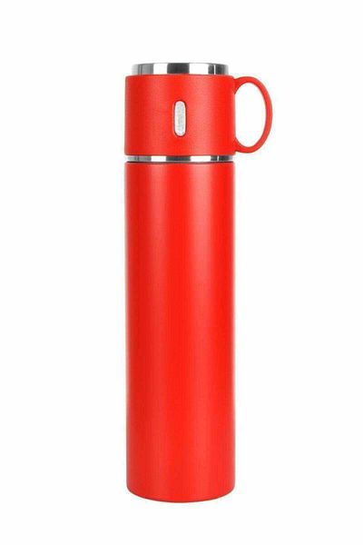 FLYON 316 Stainless Steel Thermos Cup 580 ml With Cup 20 Hours Hot-cold Thermos Mug Mug Coffee