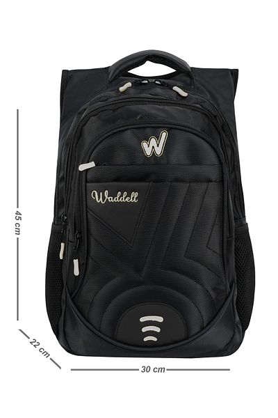 Waddell 1900 Denier Μαύρο Σακίδιο πλάτης 3052-g