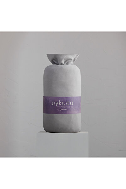 Yatsan Uykucu Elastan Lastikli Çarşaf Seti Açık Gri