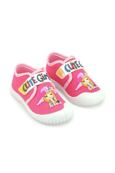 GEZER Cute Girl Summer Linen Girl's Shoes Pink