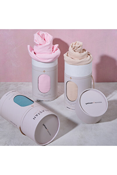 Yatsan Elastan De Luxe Elastic Sheet & Pillow Case Set – Milky Brown