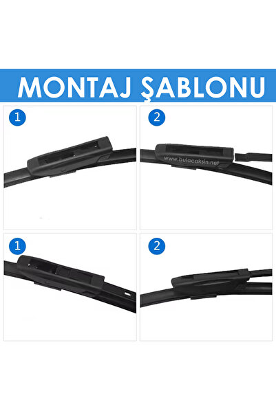 Rbw Muz Silecek Takımı Renault Megane 3 2009-2015 ile uyumlu