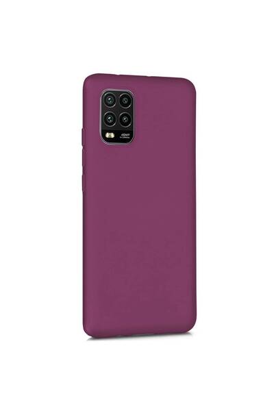 PiyasaSepeti Xiaomi Mi 10 Lite Zoom Premium Silikon Kılıf Mor