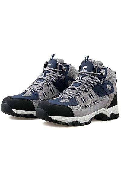 KCMN Gamelu Want Watherproof Su geçirmez Kauçuk Taban Outdoor Erkek Bot GRİ