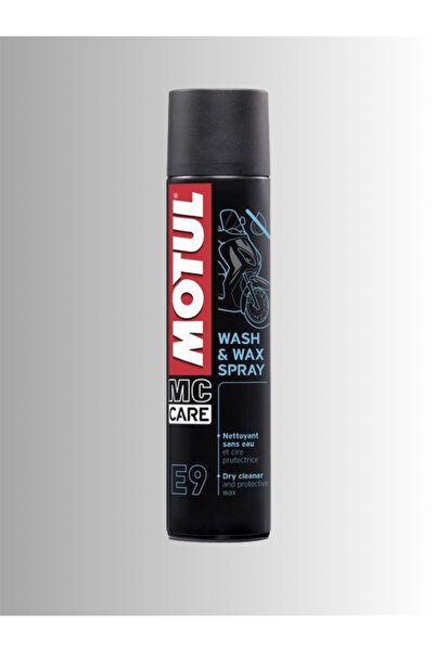 Motul E9 Wash And Wax Spray 400 ml Kuru Temizleme Spreyi