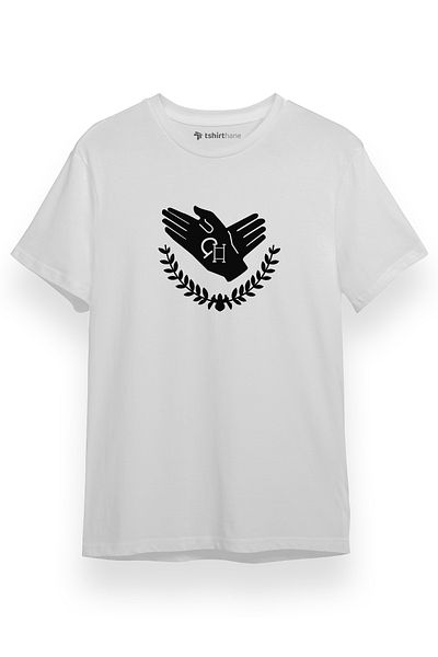 Tshirthane Violet Evergarden Anime CH Postal Company Logo Λευκό κοντομάνικο ανδρικό μπλουζάκι
