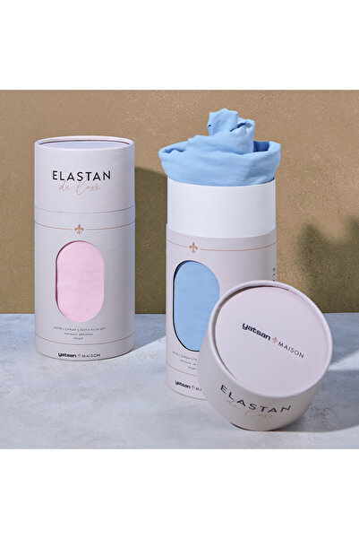 Yatsan Elastan De Luxe Elastic Sheet & Pillow Case Set – Blue