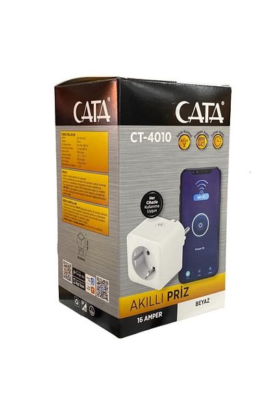 Cata Ct-4010 Smart Wifi Socket Remote Control