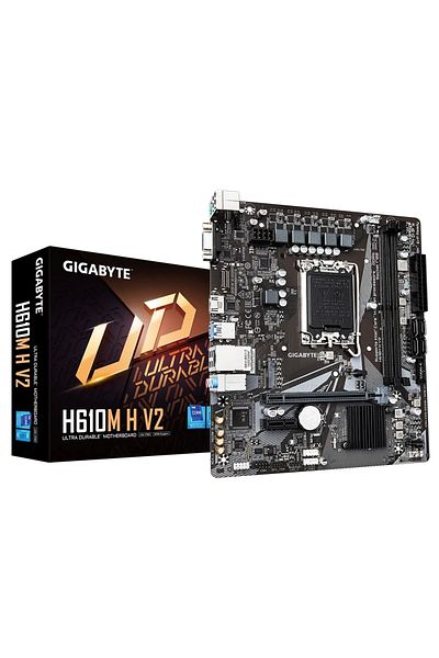 Gigabyte H610M-H V2 Ddr5 Intel H610 Socket 1700 Ddr5 5600Mhz Matx Gaming Motherboard