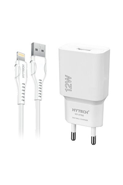 Hytech Hy-xt50l 12w 5v2.4a Lıghtnıng Şarj Seti