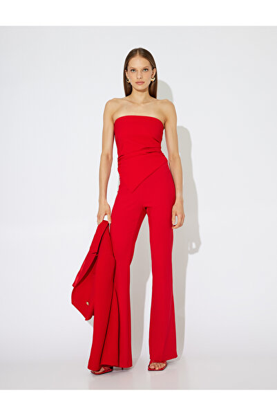 Koton Red Women's Strapless Top