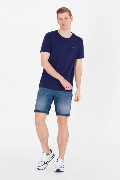U.S. Polo Assn. Ανδρικό μπλουζάκι Navy Blue Basic Crew Neck 50264918-VR033