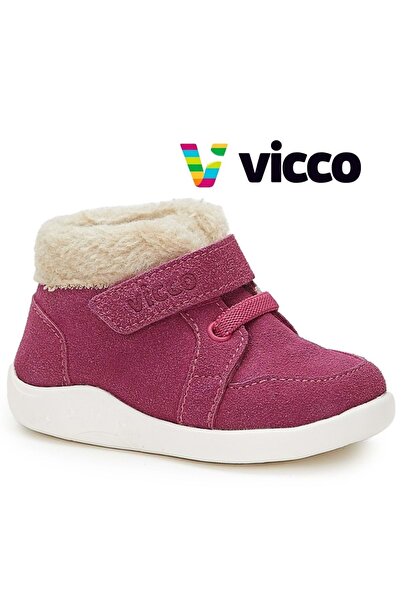 Vicco Tinky Ilk Adım Bebek Ortopedik Çocuk Bebek Bot Fuşya