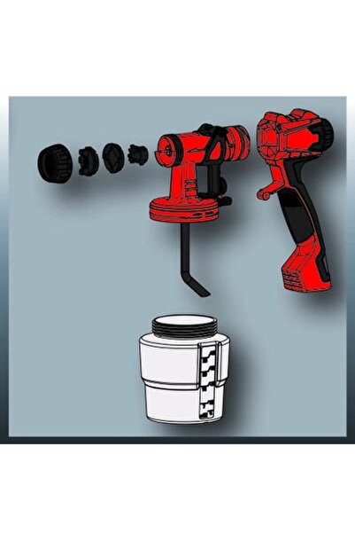 Einhell Tc-sy 600 S Elektrikli Boya Tabancası 600w