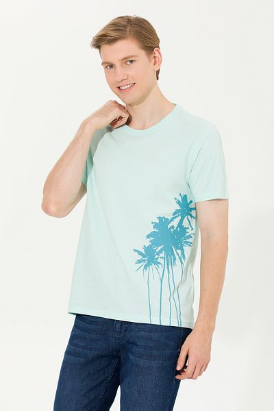 U.S. Polo Assn. Ανδρικό μπλουζάκι Nil Crew Neck 50264965 -vr083