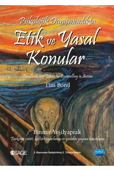 Nobel Akademik Yayıncılık Psikolojik Danışmanlıkta Etik ve Yasal Konular