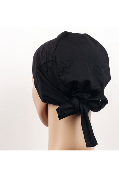 MOONFER Seamless Tied Hijab Bonnet - Tied Bandana 5 Pieces