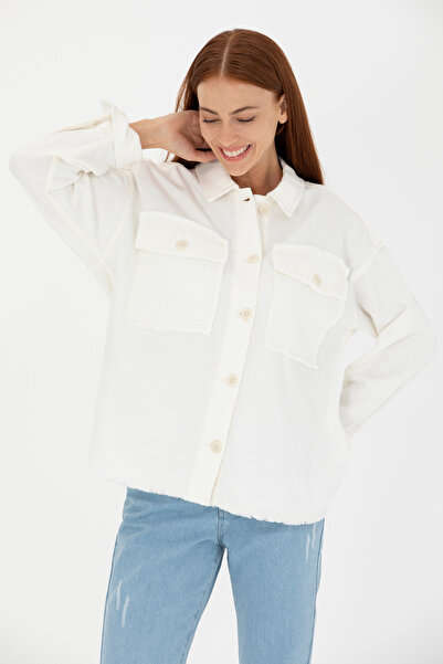 U.S. Polo Assn. Women's Beige Jean Shirt 50265301 -Dn0032